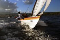 Whaling boat in the Azores. © Philip Plisson / Plisson La Trinité / AA10633 - Photo Galleries - Whaling boat