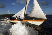 Whaling boat in the Azores. © Philip Plisson / Plisson La Trinité / AA10635 - Photo Galleries - Whaling boat