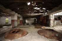 Old whaling factory on the Pico island in the Azores. © Philip Plisson / Plisson La Trinité / AA10670 - Photo Galleries - Pico