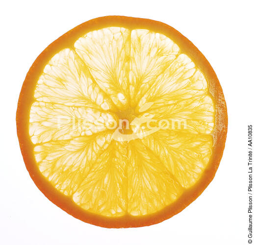Slice of orange. - © Guillaume Plisson / Plisson La Trinité / AA10835 - Photo Galleries - Square format