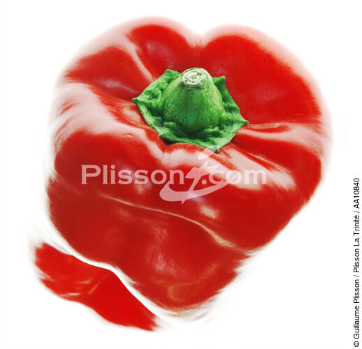 Poivron rouge. - © Guillaume Plisson / Plisson La Trinité / AA10840 - Nos reportages photos - Légume