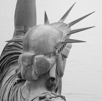 The statue of Freedom in New York. © Guillaume Plisson / Plisson La Trinité / AA10865 - Photo Galleries - Square format