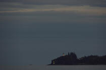 Le phare Owls Head Light dans le Maine. © Philip Plisson / Plisson La Trinité / AA10904 - Nos reportages photos - Etats-Unis