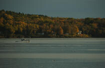 Seascape of Rockland in the State of Maine. © Philip Plisson / Plisson La Trinité / AA10921 - Photo Galleries - Dusk
