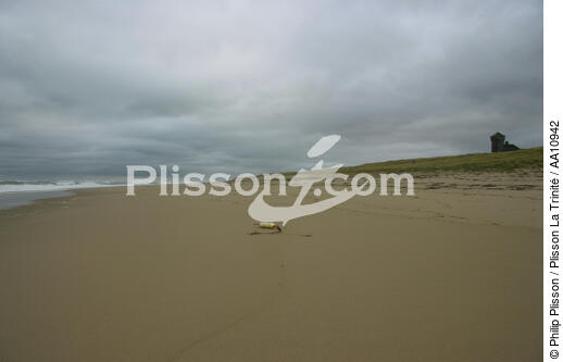 On a beach of Massachusetts. - © Philip Plisson / Plisson La Trinité / AA10942 - Photo Galleries - Cloud