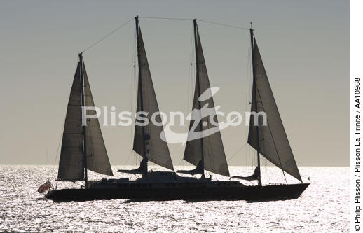The Phocéa. - © Philip Plisson / Plisson La Trinité / AA10968 - Photo Galleries - Four masts