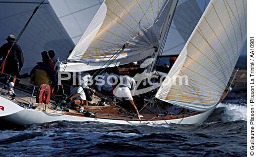 Ikra during the Royal Regattas of 1998. - © Guillaume Plisson / Plisson La Trinité / AA10981 - Photo Galleries - Sails