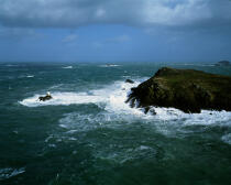 The headland of Grouin. © Philip Plisson / Plisson La Trinité / AA11059 - Photo Galleries - Wave