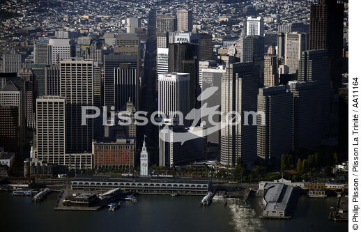 San Francisco. - © Philip Plisson / Plisson La Trinité / AA11164 - Nos reportages photos - Immeuble
