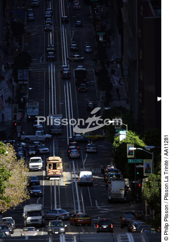 The streets of San Francisco. - © Philip Plisson / Plisson La Trinité / AA11281 - Photo Galleries - Car