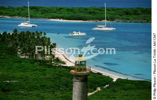 Mooring in Guadeloupe. - © Philip Plisson / Plisson La Trinité / AA11347 - Photo Galleries - Site of interest [Guadeloupe]