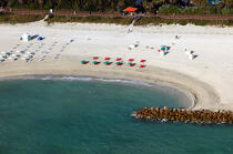 Beach in Miami. © Philip Plisson / Plisson La Trinité / AA11387 - Photo Galleries - Florida