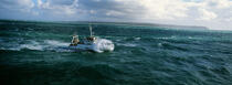 Bateau en mer d'Iroise. © Philip Plisson / Plisson La Trinité / AA11463 - Nos reportages photos - Mer d'Iroise
