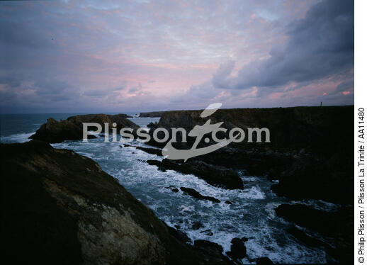 Belle-Ile. - © Philip Plisson / Plisson La Trinité / AA11480 - Photo Galleries - Wave