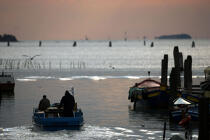 Fin de journée sur Venise. © Philip Plisson / Plisson La Trinité / AA11521 - Nos reportages photos - Mouette