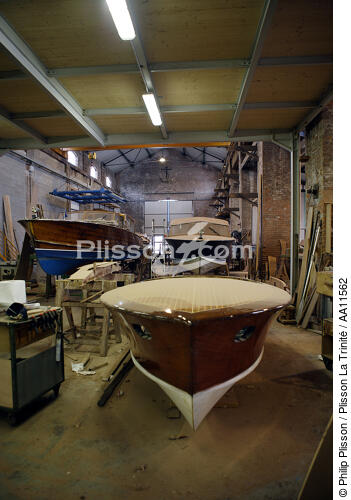 Atelier à Venise. - © Philip Plisson / Plisson La Trinité / AA11562 - Nos reportages photos - Venise sous tous les angles