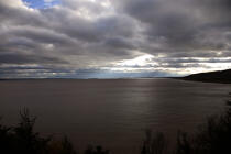 Baie de Fundy. © Philip Plisson / Plisson La Trinité / AA11609 - Nos reportages photos - Ciel gris