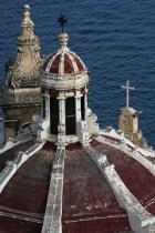 Dome of a church in Valletta. © Philip Plisson / Plisson La Trinité / AA11700 - Photo Galleries - Colours of Malta