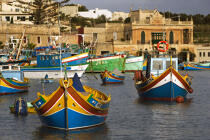 Port on the island of Malta. © Philip Plisson / Plisson La Trinité / AA11713 - Photo Galleries - Colours of Malta