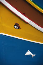 Coque de bateau à Malte. © Philip Plisson / Plisson La Trinité / AA11715 - Nos reportages photos - Les couleurs de Malte