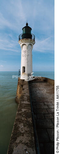 St Valery en Caux lighthouse. - © Philip Plisson / Plisson La Trinité / AA11755 - Photo Galleries - Vertical panoramic