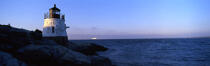 Le phare de Castle Hill Light à Newport. © Guillaume Plisson / Plisson La Trinité / AA11776 - Nos reportages photos - Crépuscule