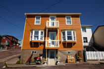 Maison à Saint- Pierre et Miquelon. © Philip Plisson / Plisson La Trinité / AA11862 - Nos reportages photos - Rue