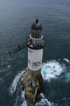 Ar Men lighthouse. © Philip Plisson / Plisson La Trinité / AA12013 - Photo Galleries - Lighthouse keeper