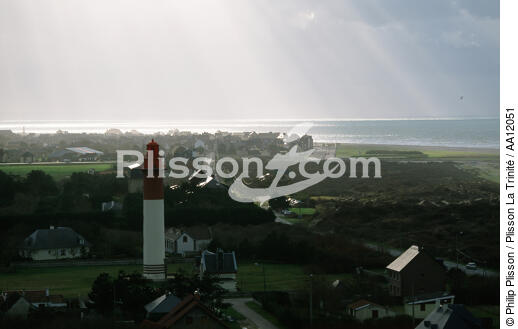 The lighthouse of Cayeux. - © Philip Plisson / Plisson La Trinité / AA12051 - Photo Galleries - Town [80]