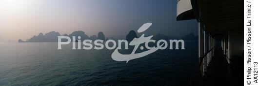 La Baie d' Along au Vietnam. - © Philip Plisson / Plisson La Trinité / AA12113 - Nos reportages photos - Site [Vietnam]