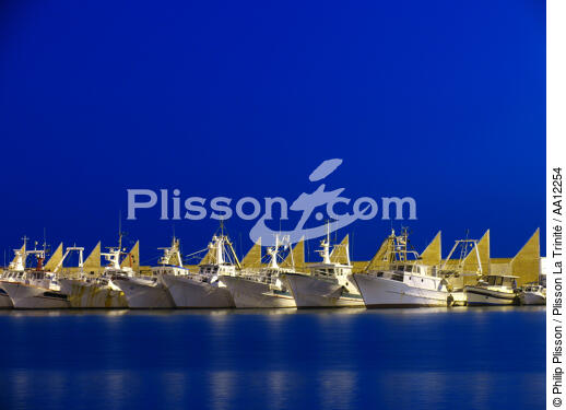 Fishing vessels in Viareggio in Italy. - © Philip Plisson / Plisson La Trinité / AA12254 - Photo Galleries - Viareggio