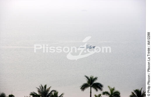 Baie d'Along, Vietnam. - © Philip Plisson / Plisson La Trinité / AA12288 - Nos reportages photos - La Baie d'Along, Vietnam