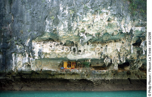 Cliffs in Along bay. - © Philip Plisson / Plisson La Trinité / AA12298 - Photo Galleries - Site of interest [Vietnam]