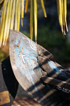 Etrave de pirogue. © Philip Plisson / Plisson La Trinité / AA12574 - Nos reportages photos - Cochin