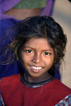 Enfant sur la plage de Kollam. © Philip Plisson / Plisson La Trinité / AA12635 - Nos reportages photos - Etats [Inde]
