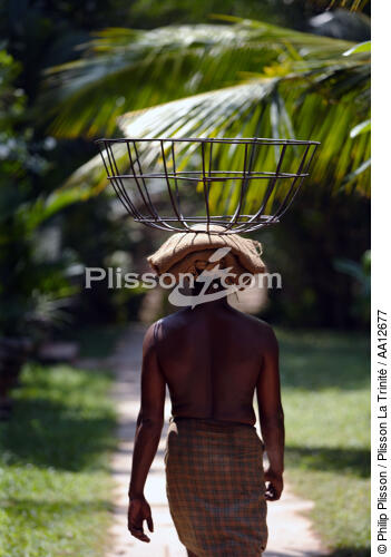 Hindou à Vilinjan. - © Philip Plisson / Plisson La Trinité / AA12677 - Nos reportages photos - Homme