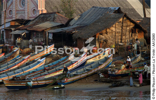 Vilinjan. - © Philip Plisson / Plisson La Trinité / AA12680 - Nos reportages photos - Ville [Kerala]