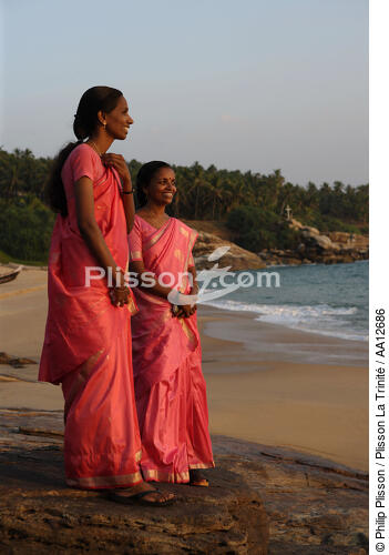 Indou à Vilinjan. - © Philip Plisson / Plisson La Trinité / AA12686 - Nos reportages photos - La petite pêche au Kerala, Inde du sud