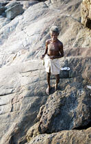 Hindu in Vilinjam. © Philip Plisson / Plisson La Trinité / AA12698 - Photo Galleries - Town [Kerala]