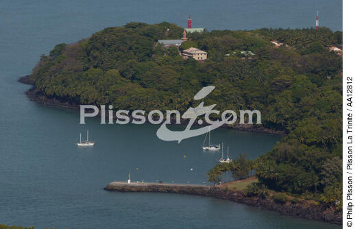 L'île du Salut en Guyane. - © Philip Plisson / Plisson La Trinité / AA12812 - Photo Galleries - Island [Guyane]