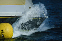 Gitana VI © Philip Plisson / Plisson La Trinité / AA12864 - Photo Galleries - Maxi-monohull Racing Yacht