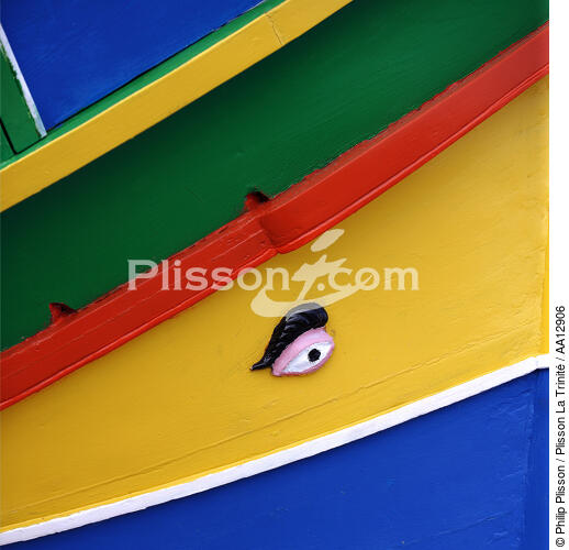 Etrave de bateau à Malte. - © Philip Plisson / Plisson La Trinité / AA12906 - Nos reportages photos - Déco Marine