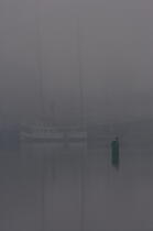 Mystic Seaport © Philip Plisson / Plisson La Trinité / AA12914 - Photo Galleries - Mist