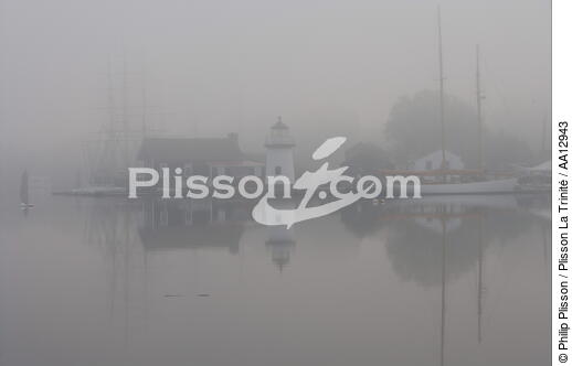 Mystic Seaport - © Philip Plisson / Plisson La Trinité / AA12943 - Photo Galleries - New England