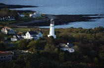 Cap Elisabeth Light © Philip Plisson / Plisson La Trinité / AA13072 - Nos reportages photos - Maine
