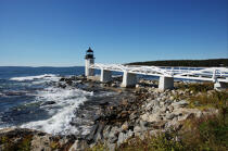 Marshall Point Light dans le Maine. © Philip Plisson / Plisson La Trinité / AA13099 - Nos reportages photos - Nouvelle Angleterre
