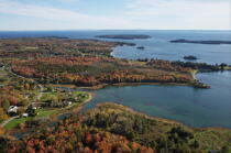 Paysage dans le Maine. © Philip Plisson / Plisson La Trinité / AA13178 - Nos reportages photos - Nouvelle Angleterre