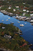 New Harbor dans le Maine. © Philip Plisson / Plisson La Trinité / AA13241 - Nos reportages photos - Mouillage