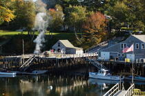 New Harbor dans le Maine. © Philip Plisson / Plisson La Trinité / AA13254 - Nos reportages photos - New Harbor