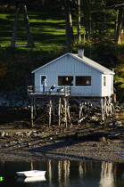 New Harbor dans le Maine. © Philip Plisson / Plisson La Trinité / AA13268 - Nos reportages photos - New Harbor